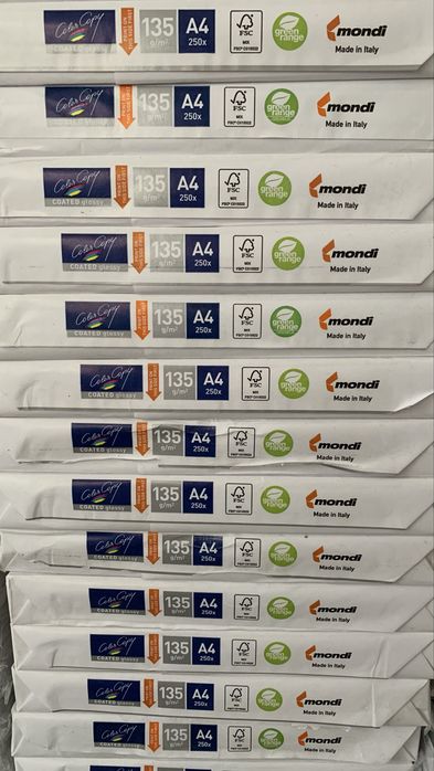 Бумага Монди А4 и А3