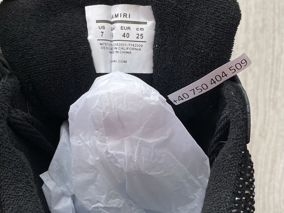 Amiri MA-1 Black Crystal 40