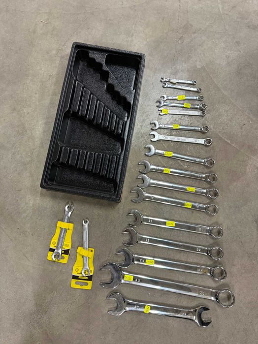 К-т ключове 18бр 6-30mm CR-V/ К-т ключове 16бр 6-22mm CR-V