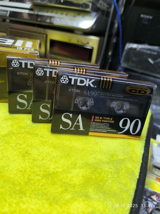 Аудио кассеты хром ,стандарт