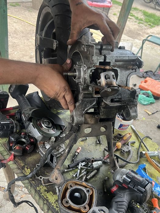 Reparatii scutere ATV drujbe cositoare deplasare și la domiciliu