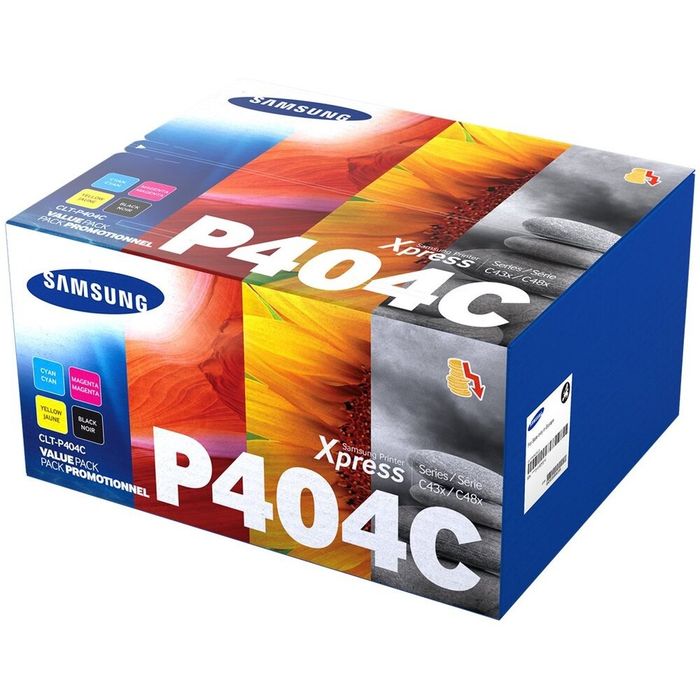 4 броя черен цветен Тонер за HP Samsung CLT HP Samsung CLT P404C