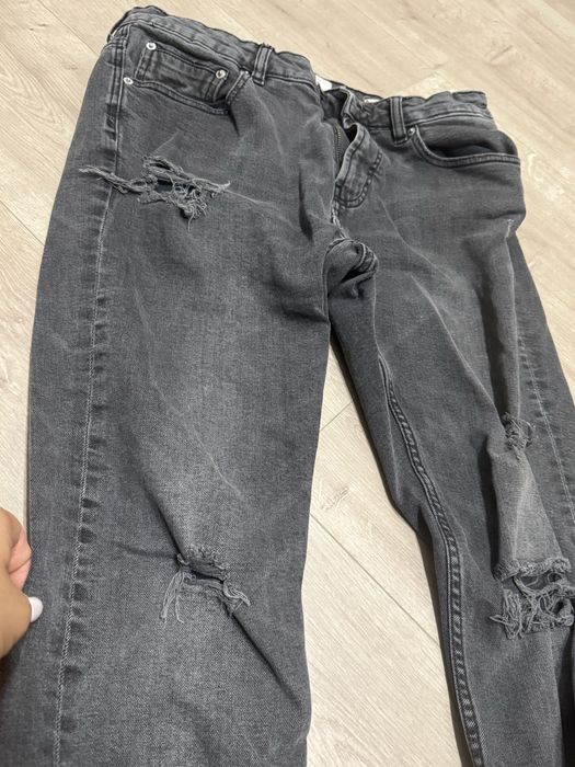 Джинсы муж pull&bear черные L 48