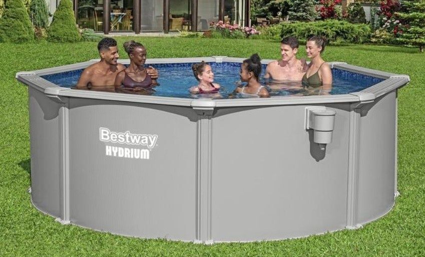 НОВ Басейн метал HYDRIUM BESTWAY 3.66м-1.20м с 2 години гаранция