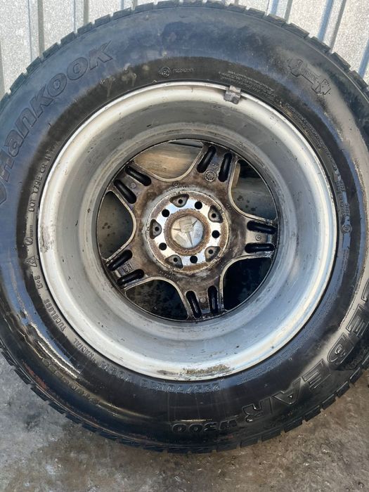 Колеса с титанкой от Мерседем ML