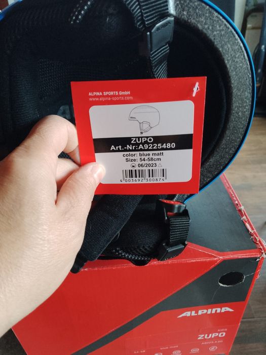 Căști de schi și bicicleta