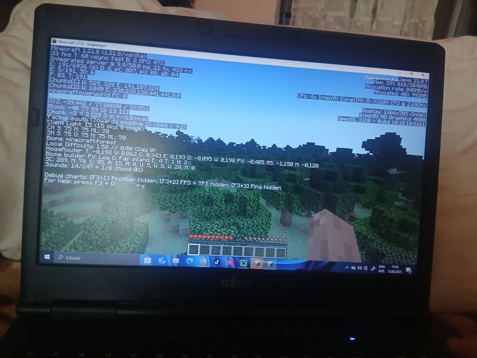 Laptop Fujitsu Lifebook S752 - Windows 10 Pro,Mouse Gaming inclus