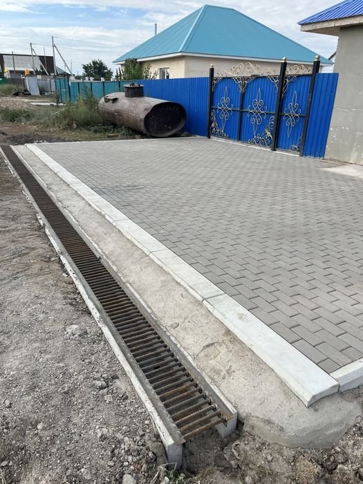 Укладка брусчатки