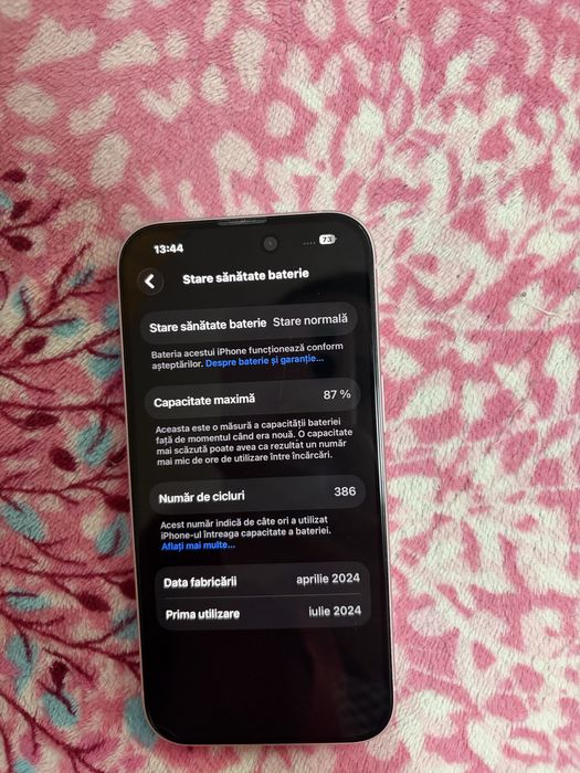 Iphone 15 roz 256GB full box negociabil