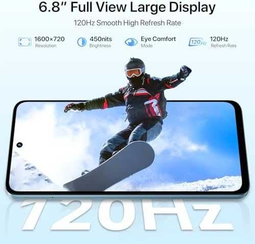 Нов UMIDIGI Note 100A 4G Телефон 5000mAh 13MP Камера 8GB RAM Смартфон