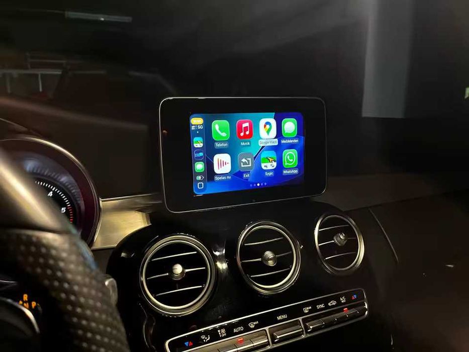 Гаранция! Висококачествен Carplay и Android Auto Mercedes-Benz NTG 5.0