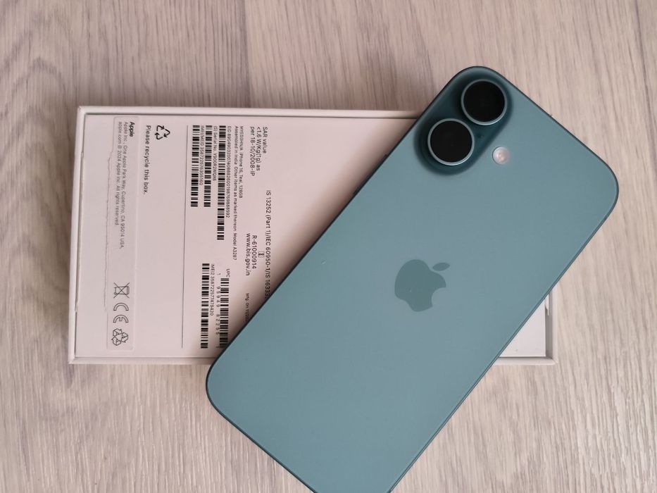 iphone 16 128Gb Цвет Teal