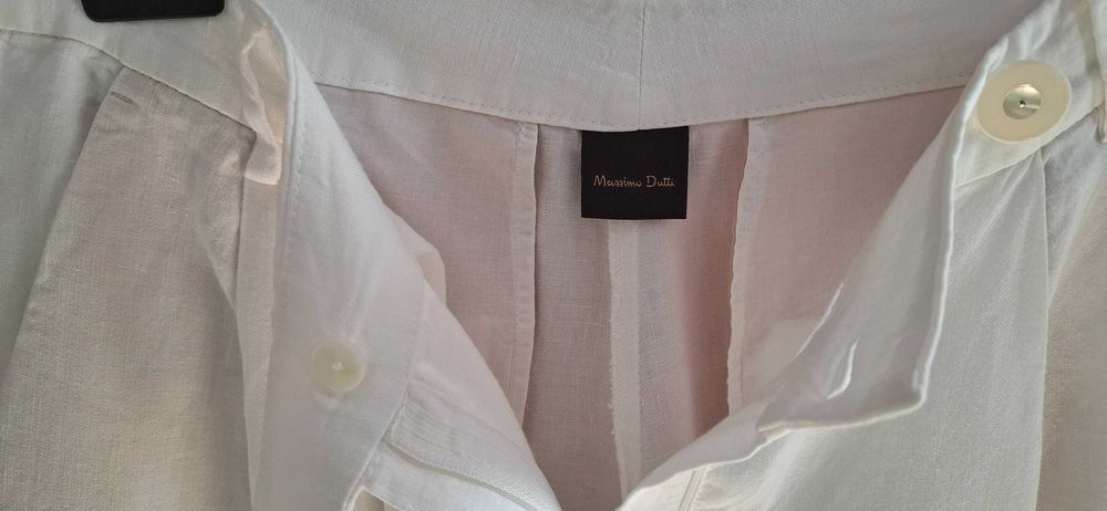 Ленен панталон, Massimo Dutti, 44 размер