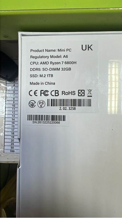 Calculator Geekom A6 procesor Rizen7  32 Gb RAM   1 TB stocare