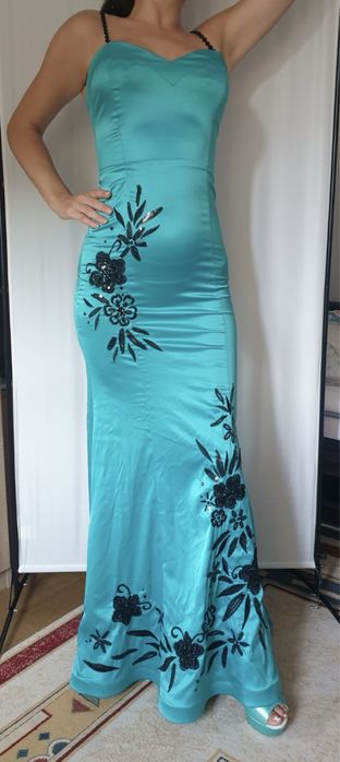 Rochie de ocazie unicat cu broderie