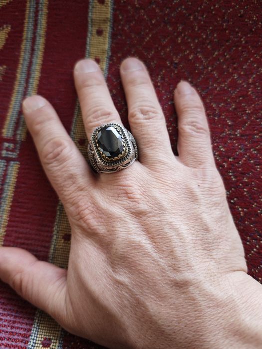 Печатка мужская серебро 925