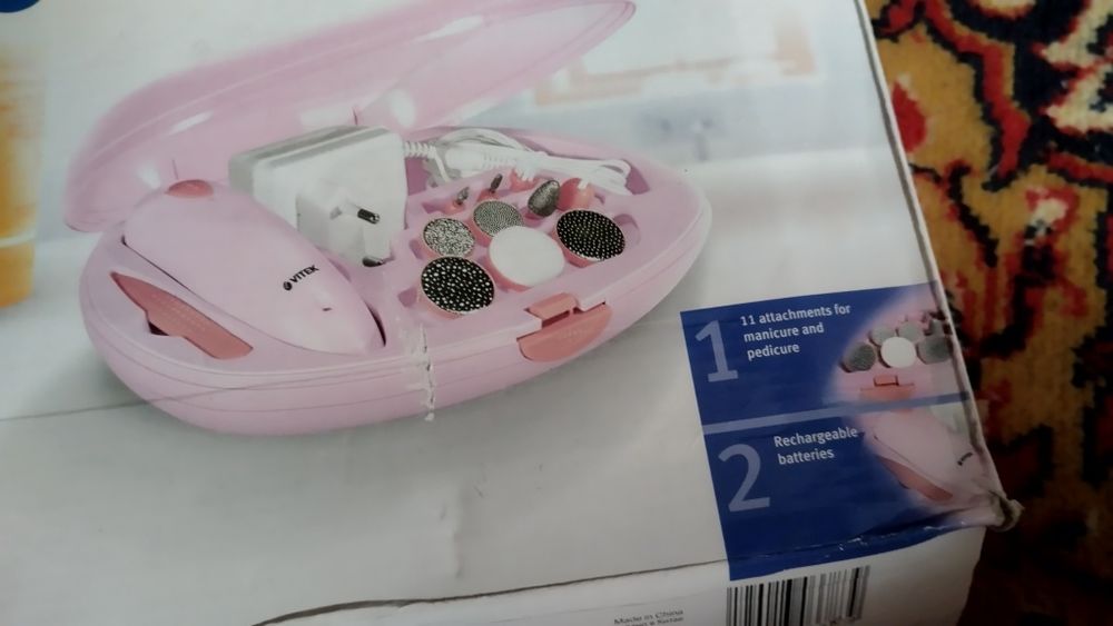 Набор для маникюра и педикюра профессиональный 2 раза использовала