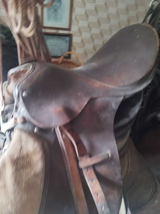 Șa de piele călărie echitație
