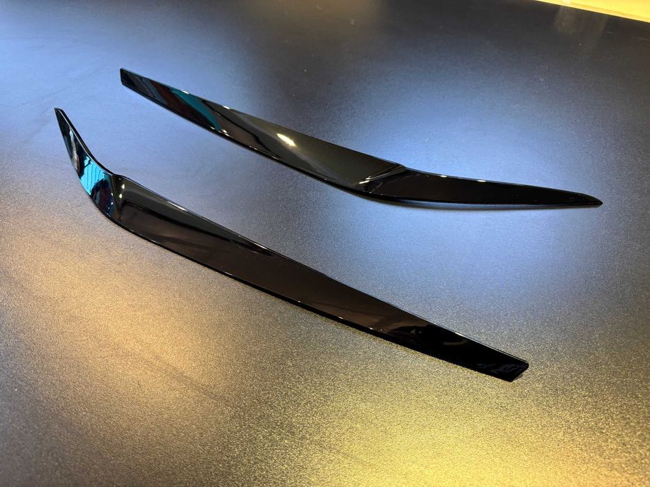 Ornamente / Pleoape Faruri BMW Seria 5 G30 G31 NFL Negru Lucios