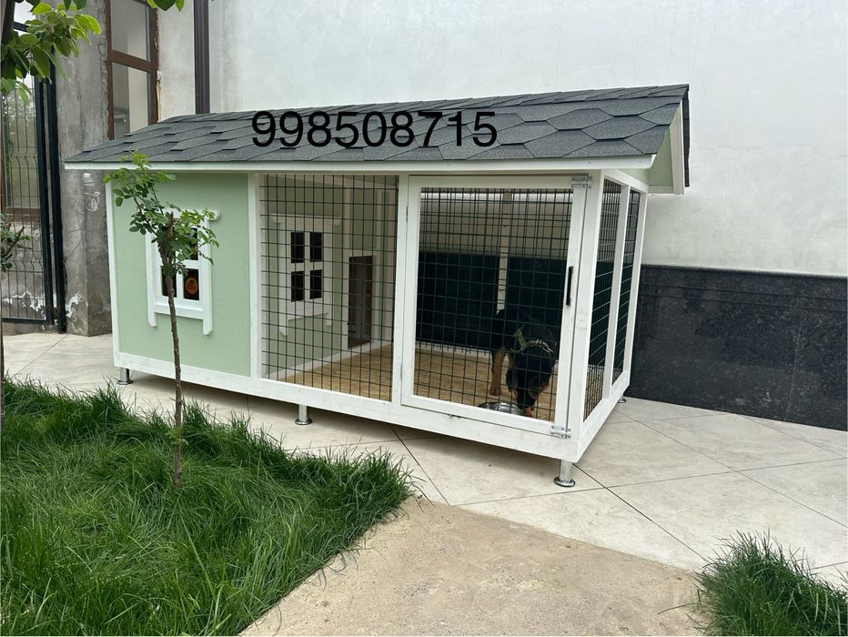 Домик для Собака люк Двойной