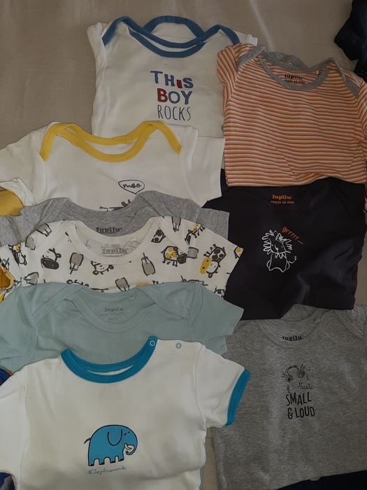 LOT bodyuri 86/92 mânecă lungă și scurtă