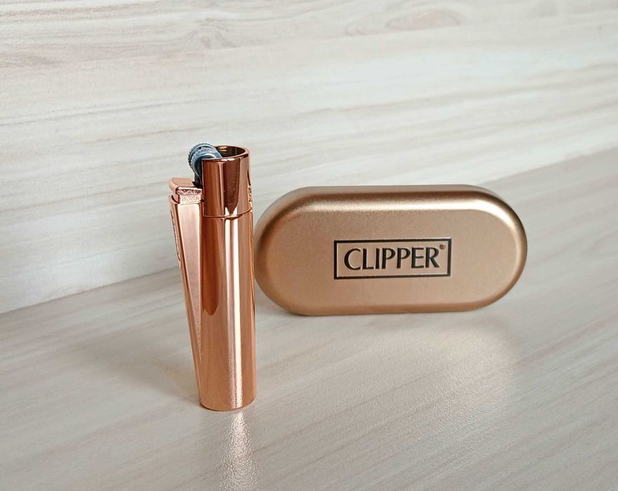 Запалка CLIPPER - метална, нова