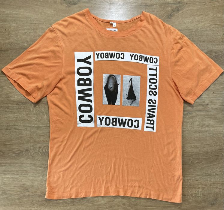 Helmut Lang x Travis Scott мъжка тениска S-M