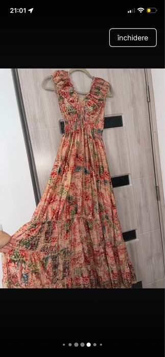 Rochie matase  vara  Made  by India