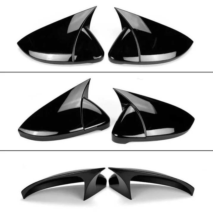 Batman Style капаци за огледала – комплект VW Golf 7 7.5 E-Golf 13–20