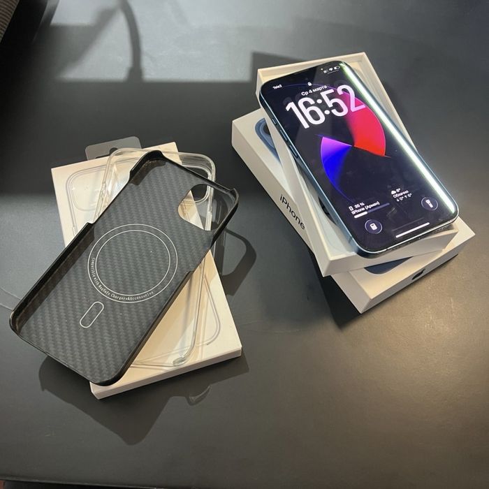 iPhone 13 512гб синий с дефектом (торг)