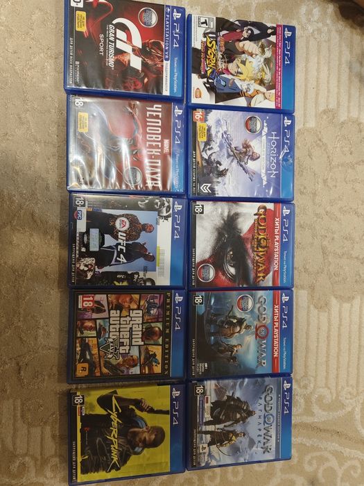Продам игры на PS4