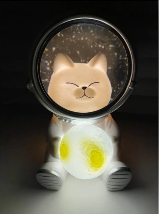 Ночник " Кот космонавт"