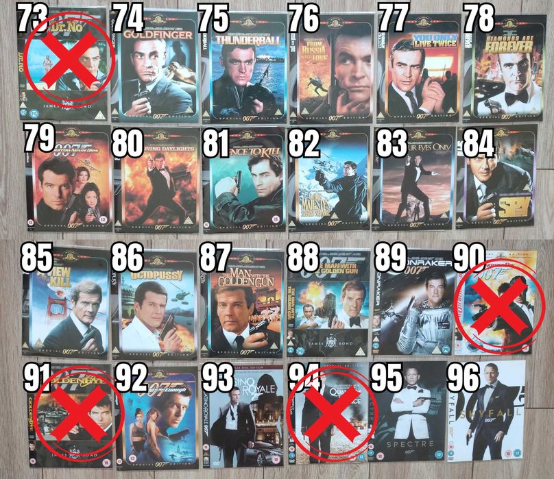 Екшън Филми DVD's Оригинални Дискове на Английски Език 5 лв/бр Movie