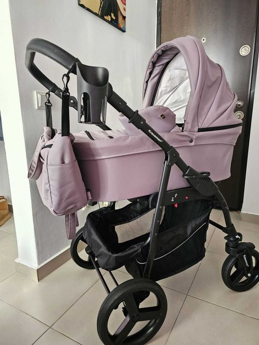 Carucior 3 in 1 Krausman - Travel Purple - Testat ADAC