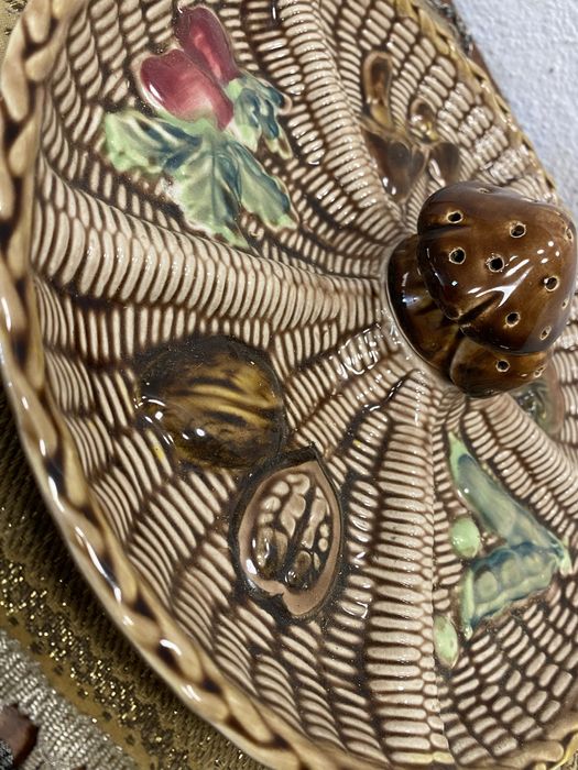 Немски поднос за ядки от порцелан