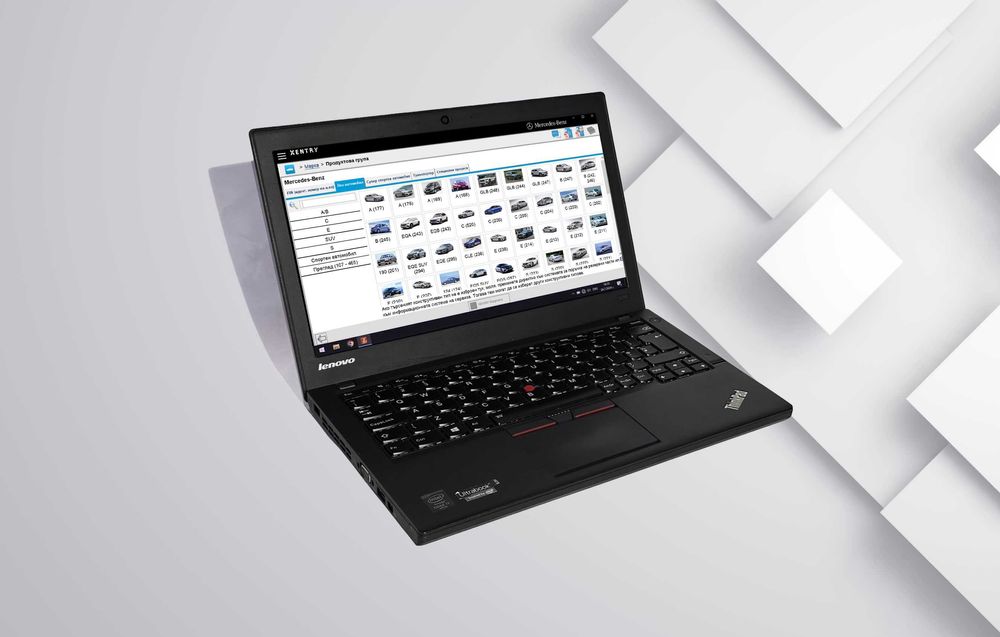 Lenovo ThinkPad 8GB , i5, 256SSD + Mercedes Xentry + Vediamo
