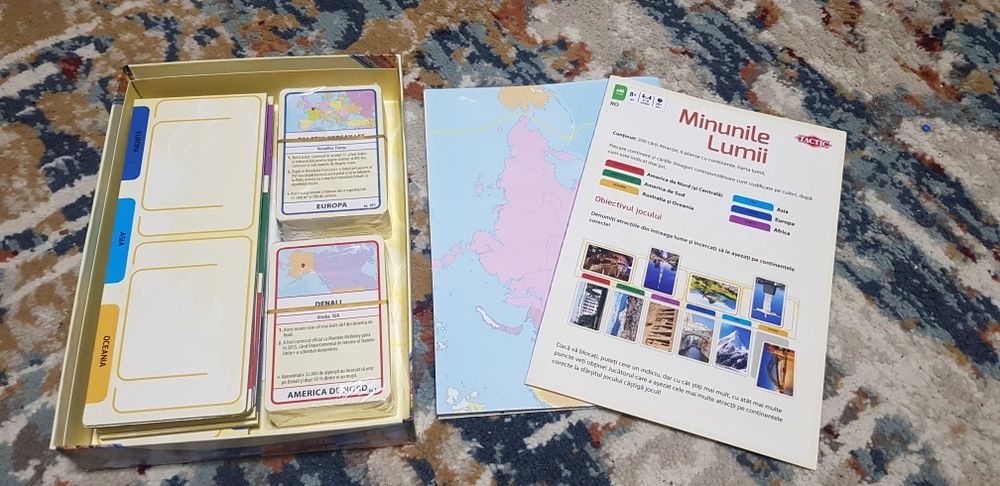 Joc Educativ Minunile Lumii