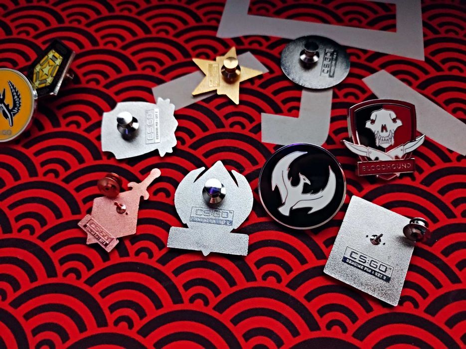 CSGO - CS2 Genuine pins / insigne seria 2 set complet