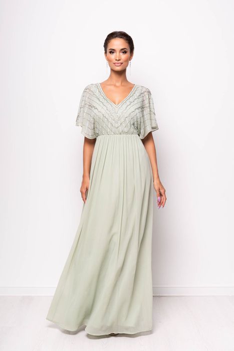 TRANSPORT GRATUIT!! Rochie de seara lunga Vernil mărimea XS-S