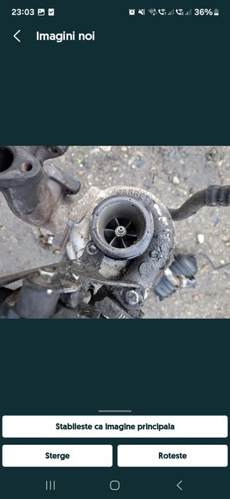 Vand turbina bmw e46 motor 2000 diesel 150 cai an 2004