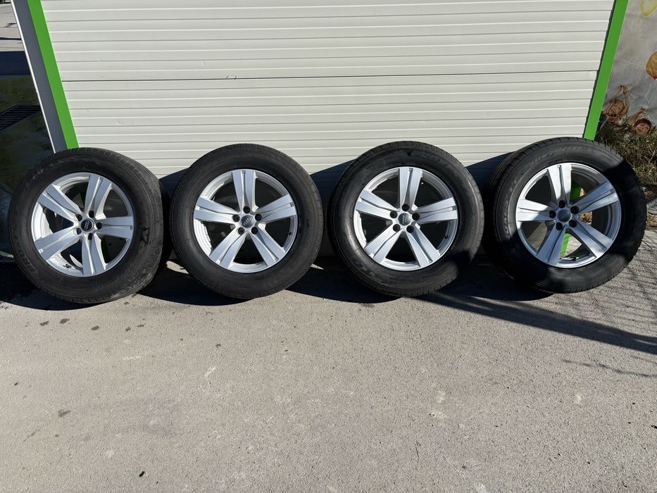 ОРИГИНАЛНИ ДЖАНТИ 18” с летни гуми 255/60 за АУДИ А4,А5,А6,А7,А8,Q5,Q7
