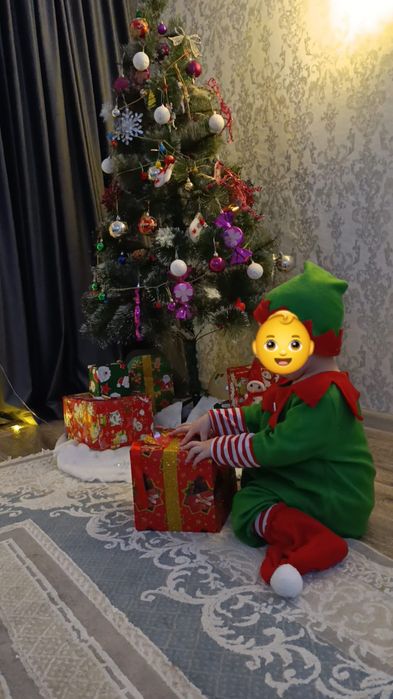 Костюм гномика эльфа девочка