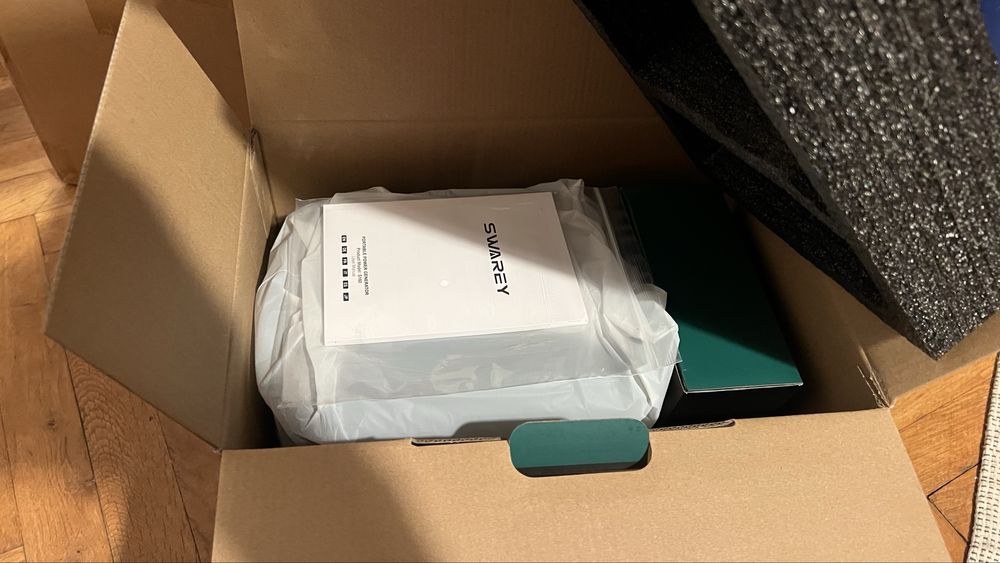 ПОСЛЕДНА Swarey S160 - 300W преносима соларна станция за къмпинг /риба