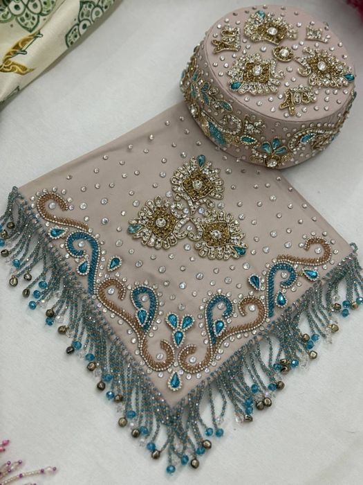 Тюбетейка и румол ручная работа