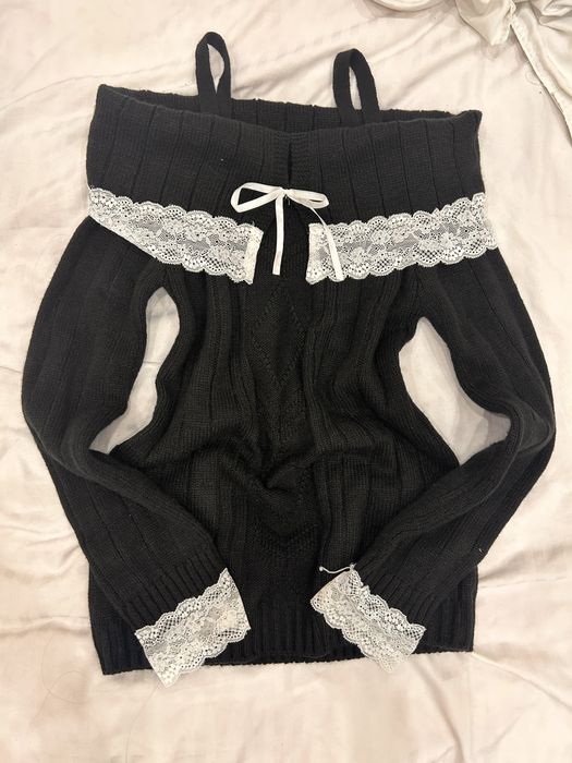 кофта с открытыми плечами coquette style