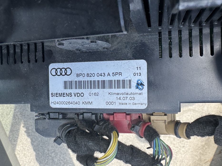 Климатроник за Audi A3 8p 2006 с подгрев