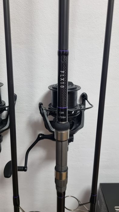 4 Lansete FL FLX10 Carp 3.90 3.75Lbs + 4 Mulinete PRO FL MT 14000
