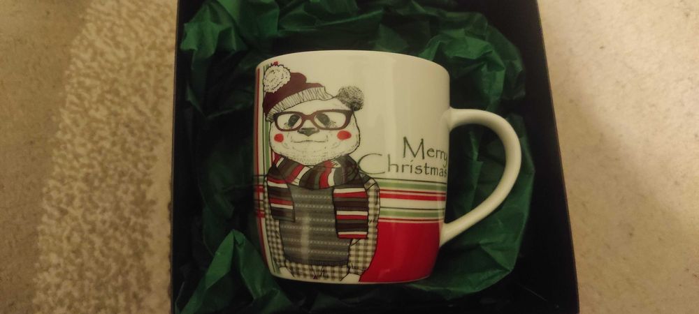 Коледна чаша с пожелание - НОВА