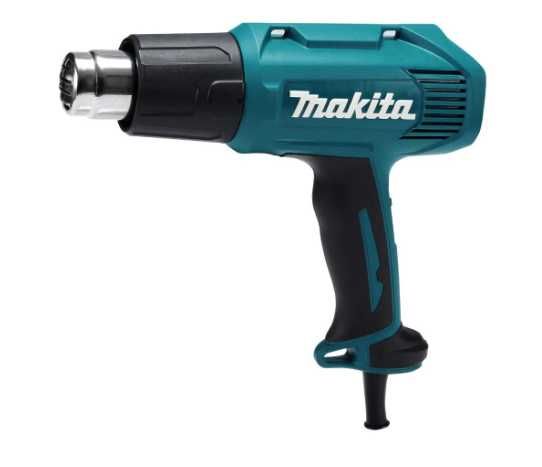 Suflanta / pistol cu aer cald, Makita, 1600 W, 2 trepte, cu valiza si 4 duze