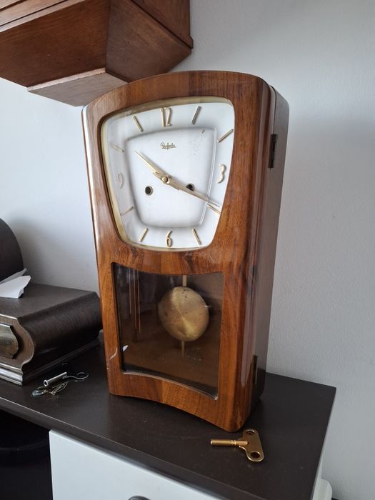 Ceas de perete cu pendul Perfecta (Urgos)